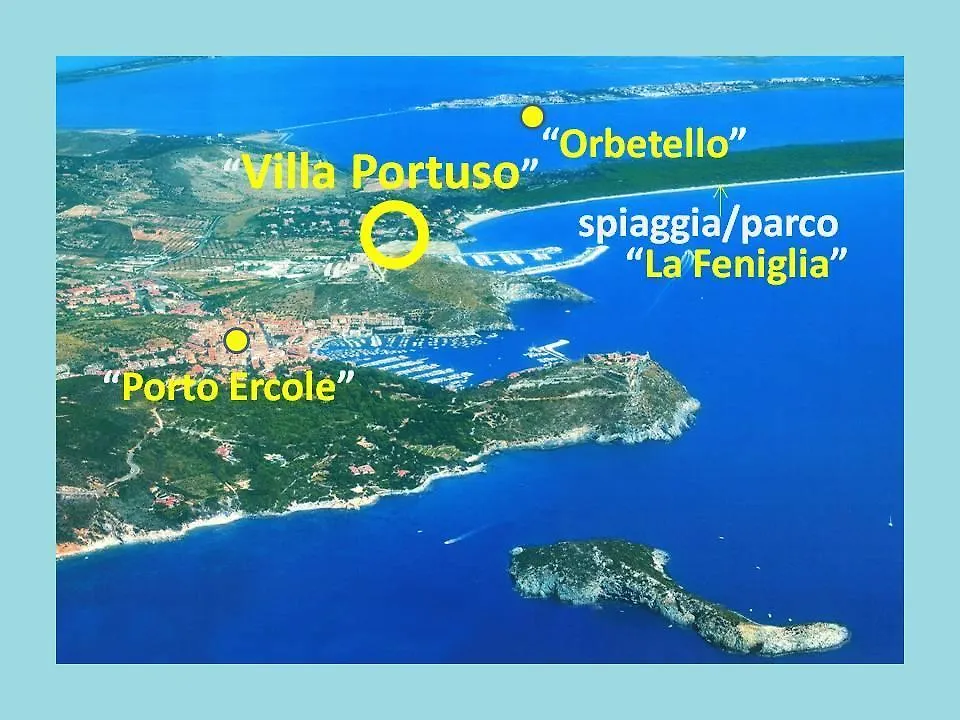 Hotel Villa Portuso Porto Ercole  4*, Porto Ercole (Grosseto) Italy